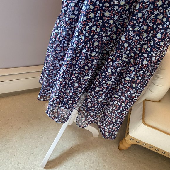 Madewell long sleeved floral maxi dress - Picture 4 of 5